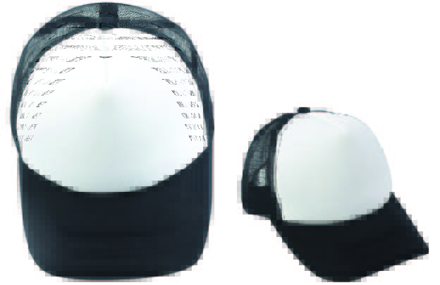 Sublimation Baseball Hat - Black Brim - 5PACK