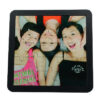 Front view of printed on square puzzle frame