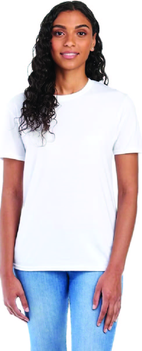 Sublimation BLANK 50/50 T-Shirt - Adult LARGE White