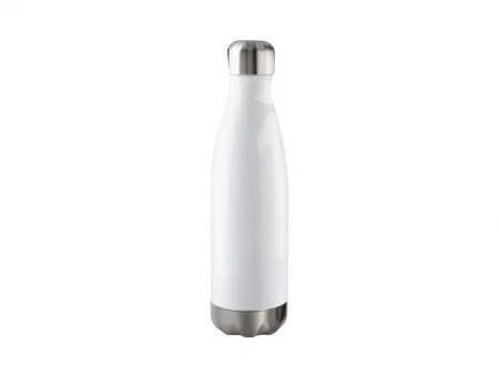 17oz Sublimation BLANK White Travel Bottle