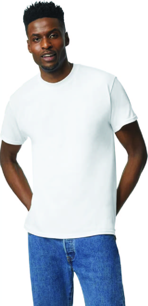 Sublimation BLANK 50/50 T-Shirt - Adult 2XL White