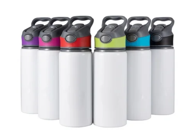 20oz. White Sublimation Aluminum Water Bottle