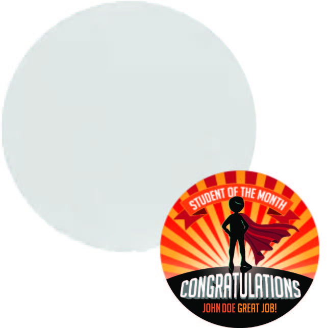 Sublimation Blank 2" Magnet - Circle 10-Pack