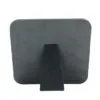 back view of the sublimation printed round puzzle on a frame