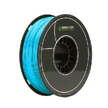 Fluorescent Blue PLA 3D Printer Filament