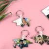 Sublimation Blank Graduation Cap Keychain (30 Piece) - Image 2