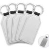 Sublimation Blank Leather Keychain (10 Pack)