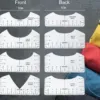 Sublimation T-Shirt Transfer Alignment Ruler (8 Piece)