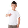 Sublimation BLANK 50/50 T-Shirt - YOUTH SIZES White