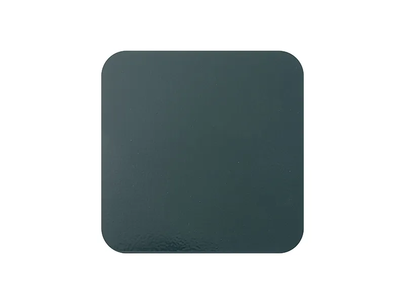 Laser Engraving Stainless Steel Coaster - DARK GREEN