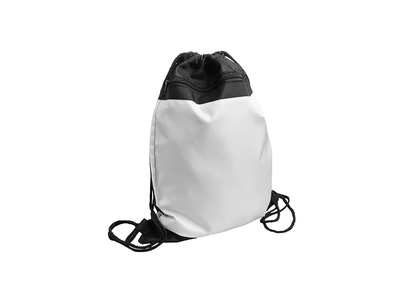 Sublimation Drawstring Backpack - Black