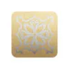 Laser Engraving Stainless Steel Coaster - GOLD - Image 2
