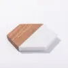 Laser Engraving Marble and Wood Coaster - Image 2
