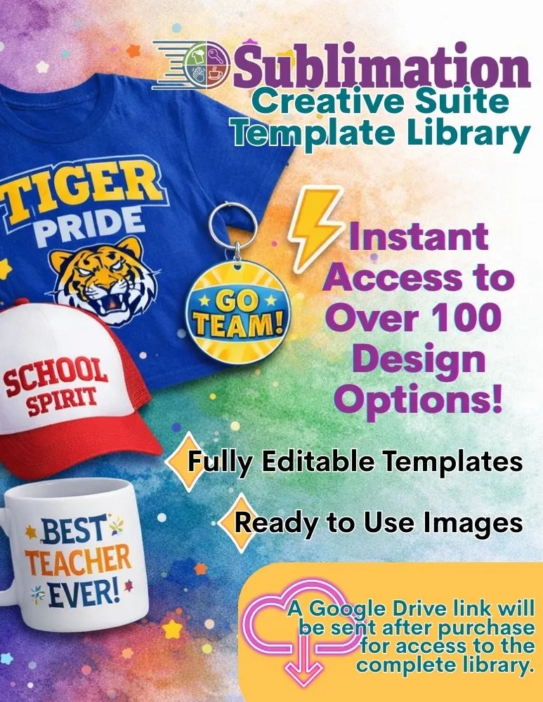 Sublimation Template Library