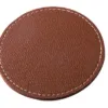 Laser Engraving Leather Round Coaster - Image 5