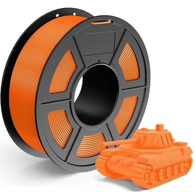 Orange PLA 3D Printer Filament