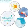 3D Crystal Glass Fridge Magnets - Heart Shape - Image 3
