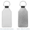 Sublimation Blank Leather Keychain (10 Pack) - Image 3