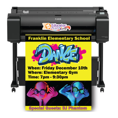 Education Pro Color Poster Maker for Schools and Professionals