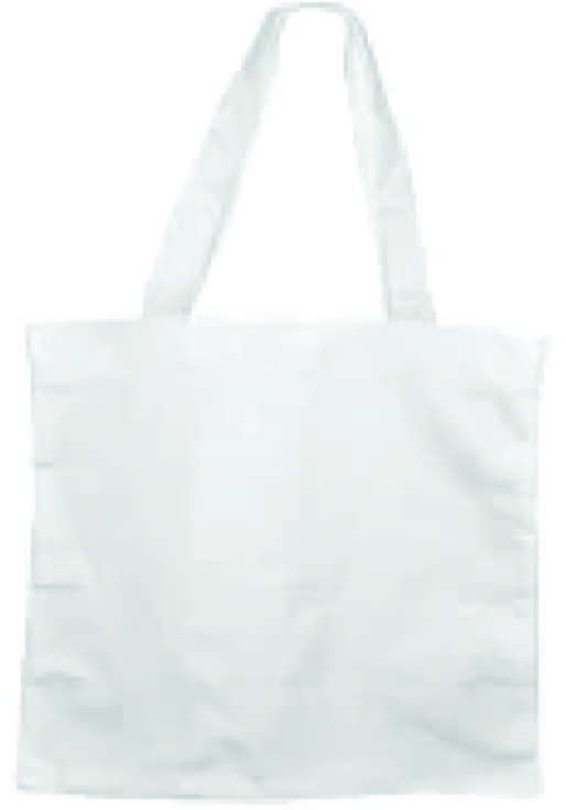 Sublimation Tote Bag Blank Canvas Bags for Painting White