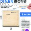 Laser Engraving 12x12 Wood Blanks - 18 PACK - Image 2