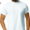 Sublimation BLANK 50/50 T-Shirt - Adult 3XL White