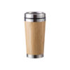 Laser Engraving Bamboo Travel Tumbler