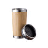 Laser Engraving Bamboo Travel Tumbler - Image 2