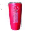 Laser Engraving 16oz Powder Coated Steel Tumbler - RED - Image 2