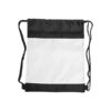 Sublimation Drawstring Backpack - Black - Image 2