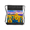 Sublimation Drawstring Backpack - Black - Image 3