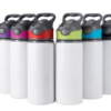 20oz. White Sublimation Aluminum Water Bottle