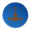 Laser Engraving Leather Round Coaster